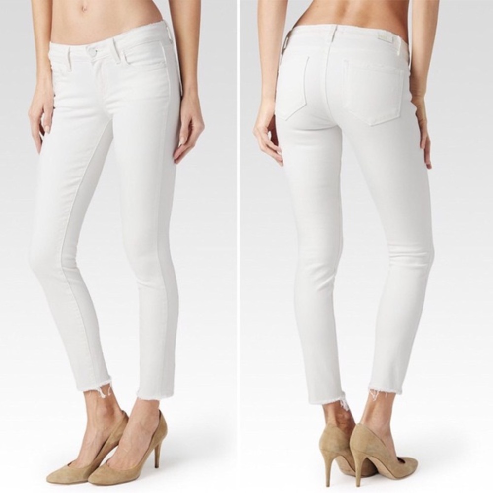 Paige denim white jeans